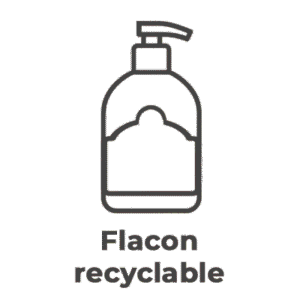 icone Flacon cosmétique en PE recyclable