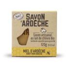 Étui du savon d'Ardèche au lait de chèvre et au miel d'Ardèche, 120 g
