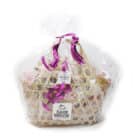 Panier cadeau en bambou avec produits de soin naturels Savon d’Ardèche