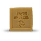 Savon bio doux surgras au lait de chèvre estampillé Savon d'Ardèche