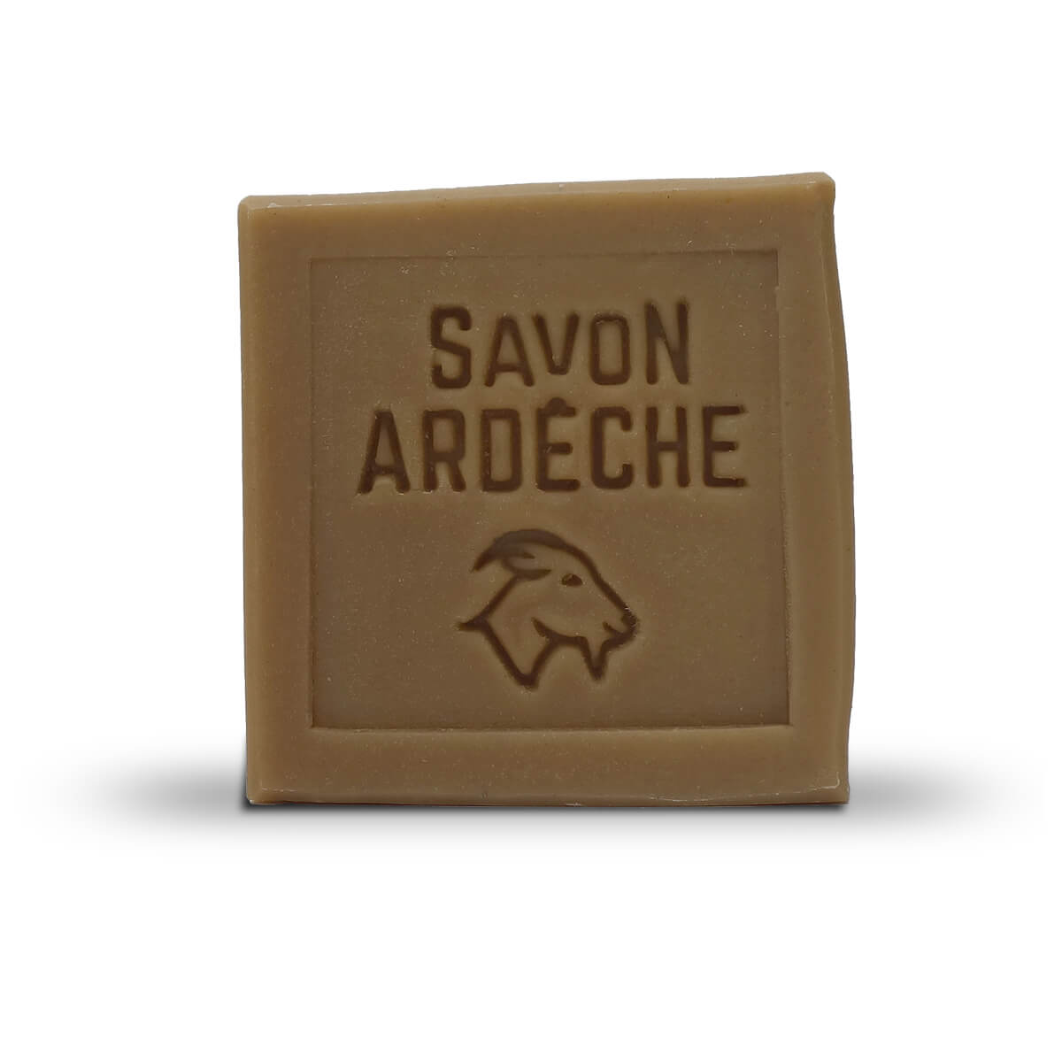 Savon bio doux surgras au lait de chèvre estampillé Savon d'Ardèche et enrichi à l'huile de Chanvre